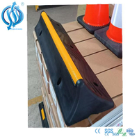 2026 Gummi-Radstopper im neuen Stil, 1000 x 300 x 160 mm